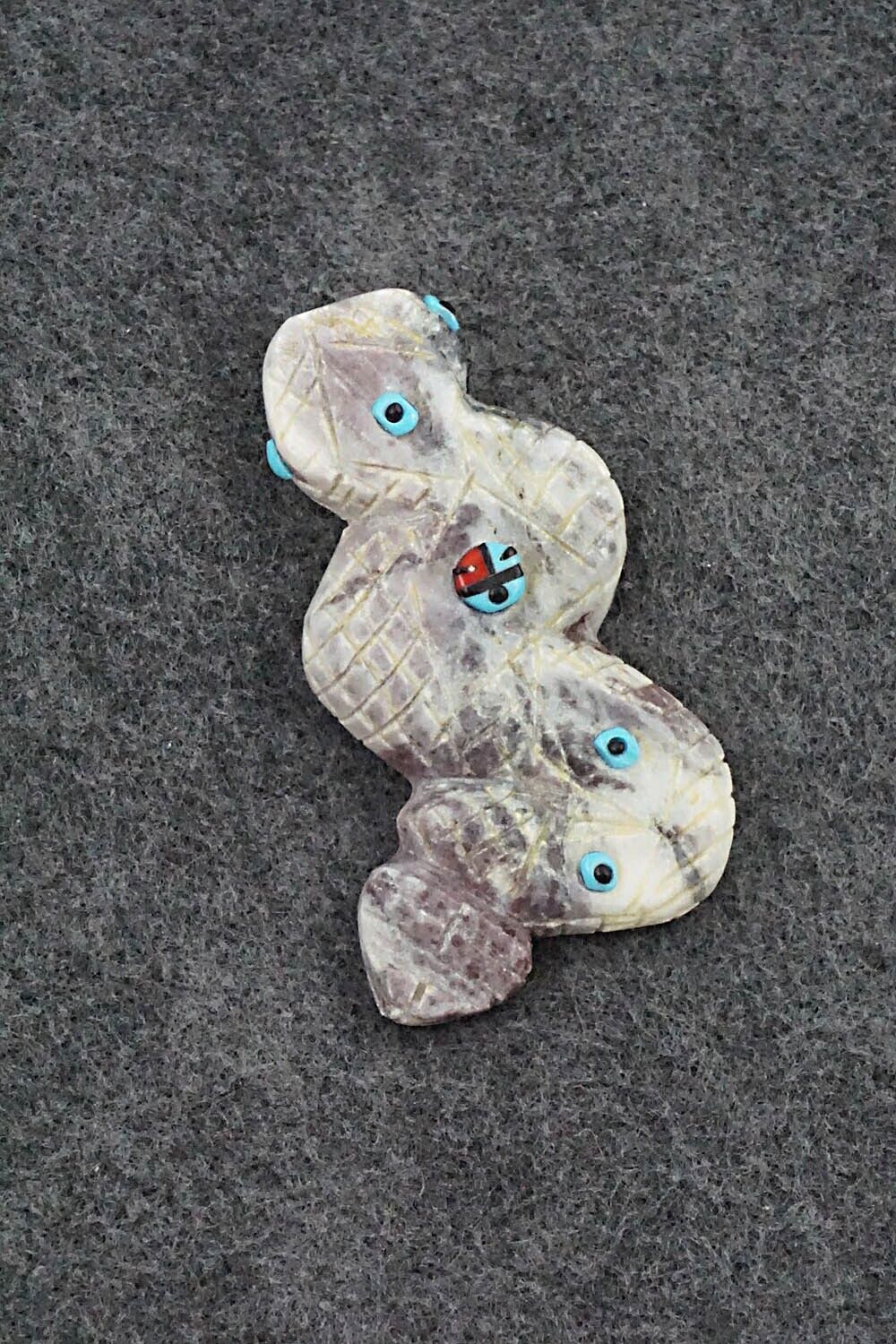 Rattlesnake Zuni Fetish Carving - Danette Laate
