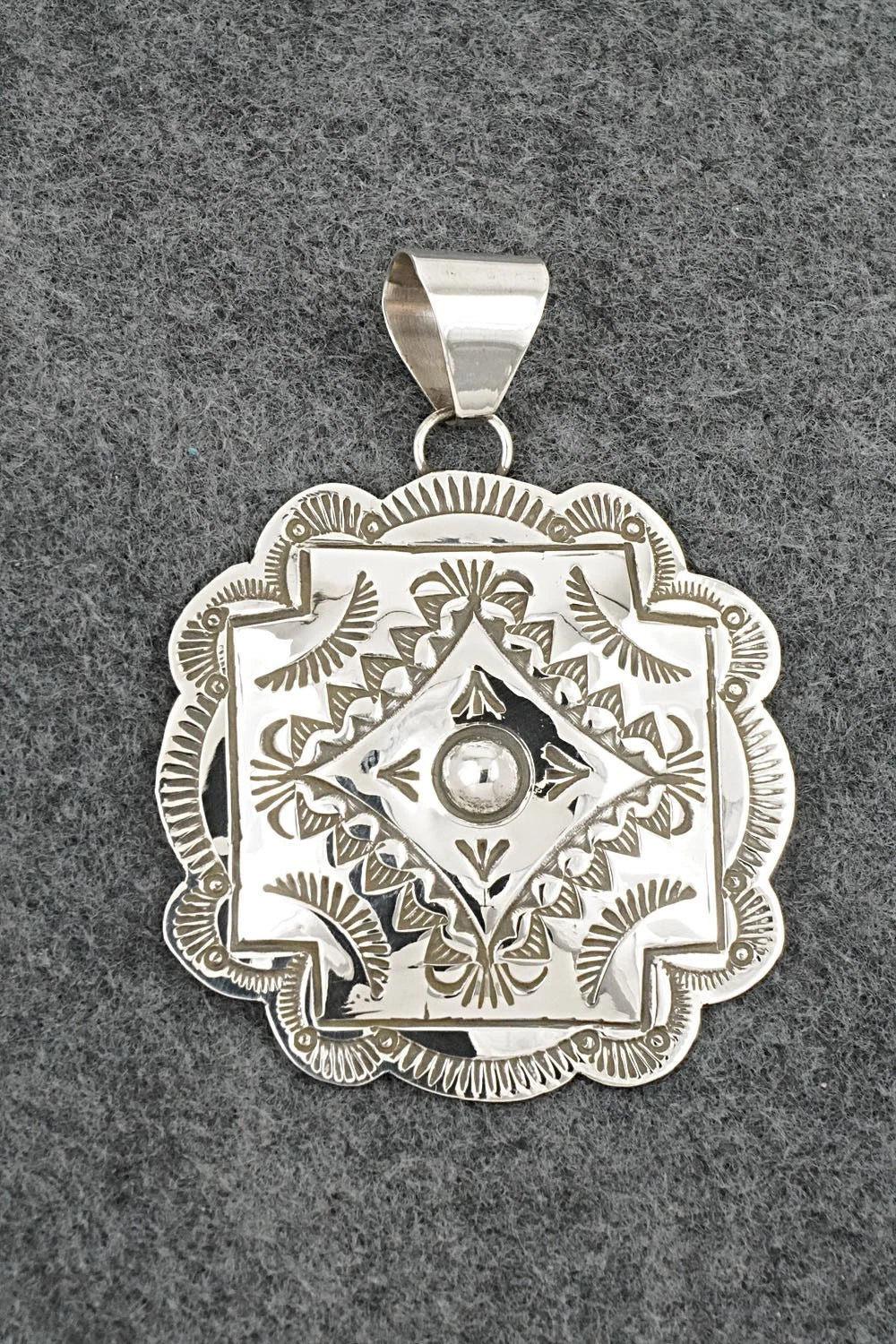Sterling Silver Pendant - Arnold Blackgoat