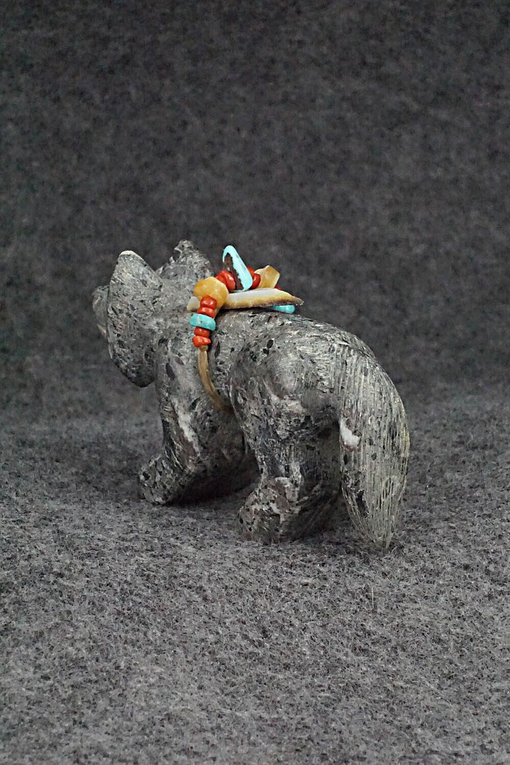 Wolf Zuni Fetish Carving - Douglas Martza