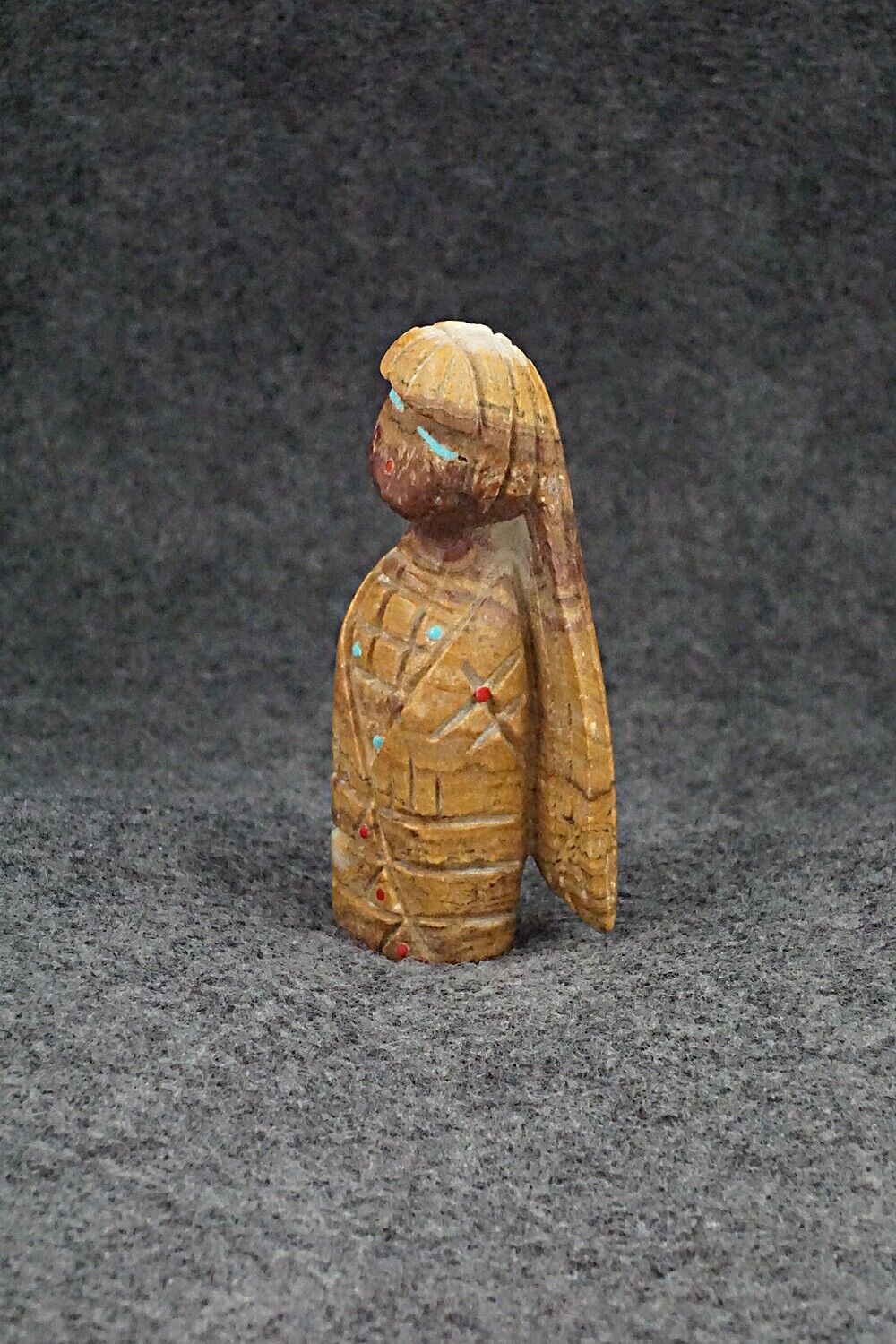 Corn Maiden Zuni Fetish Carving - Douglas Martza