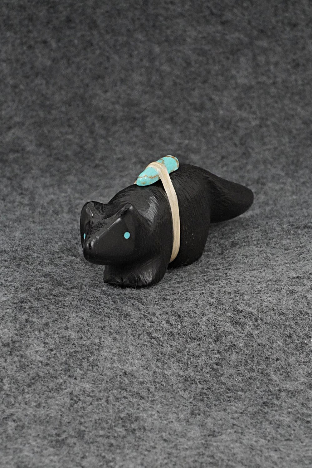 Wolf Zuni Fetish Carving - Herbert Halate