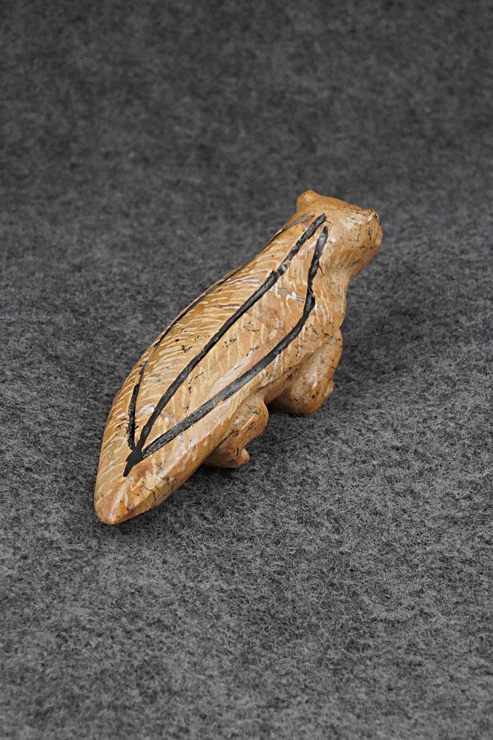Badger Zuni Fetish Carving - Freddie Leekya