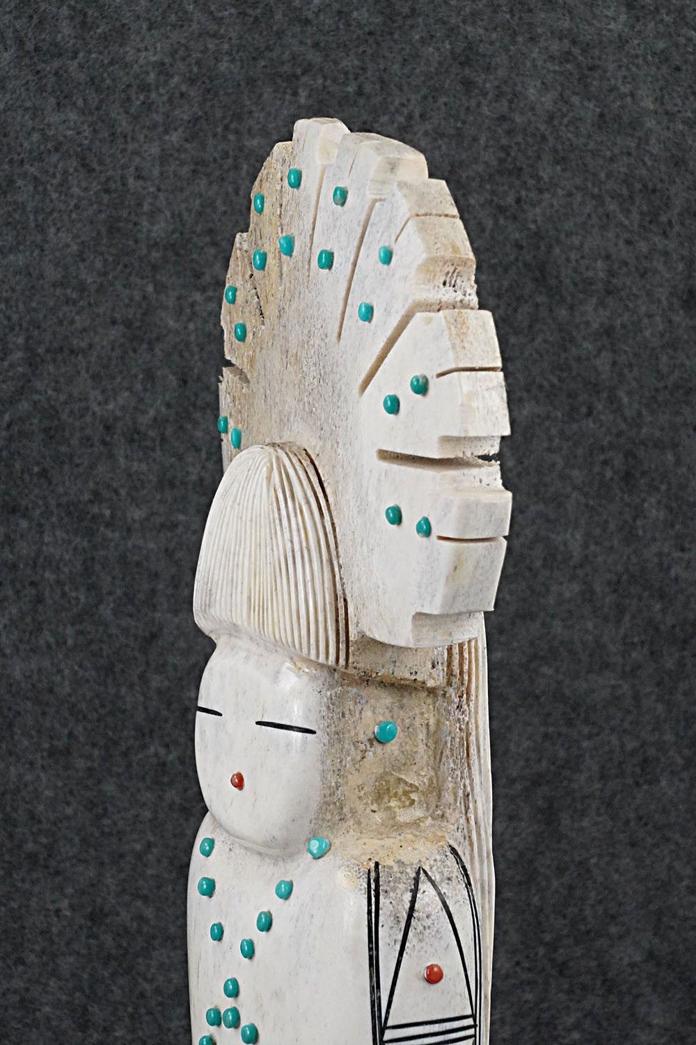 Corn Maiden Zuni Fetish Carving - Claudia Peina