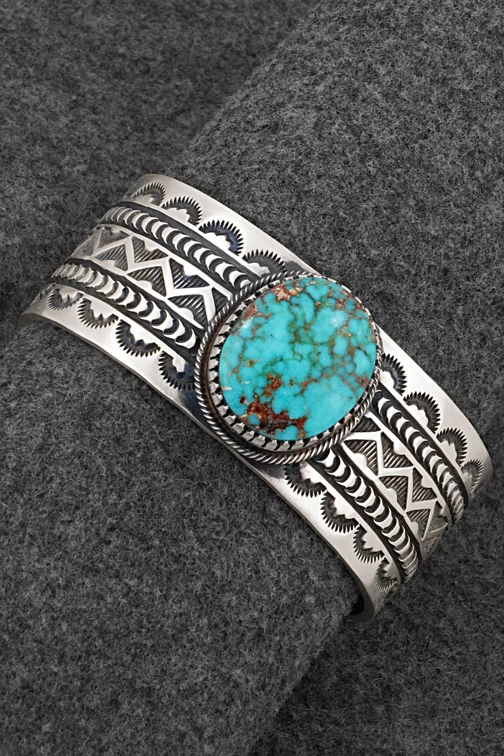 Turquoise & Sterling Silver Bracelet - Randy Boyd