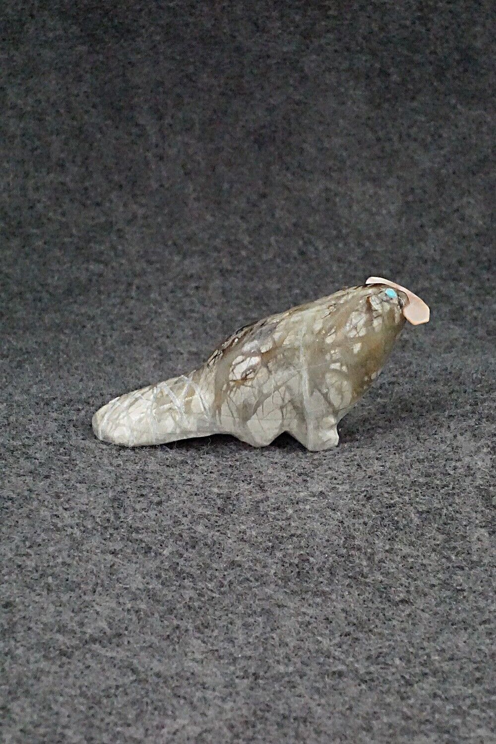 Beaver Zuni Fetish Carving - Delvin Leekya