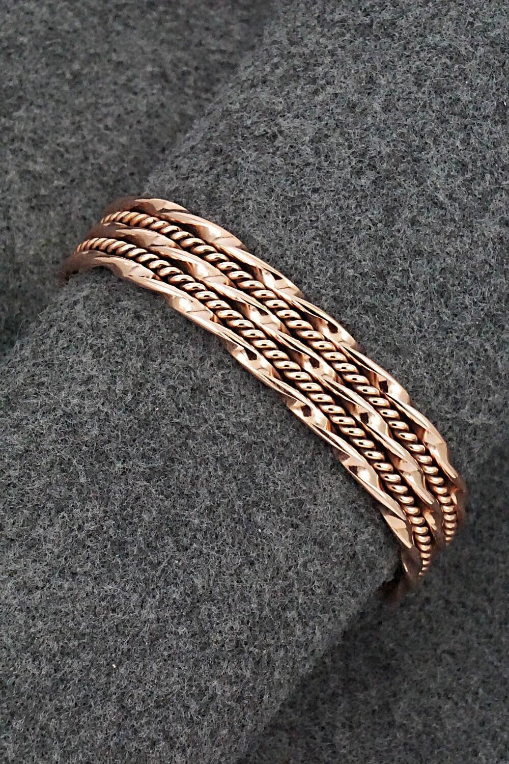 Copper Bracelet - Elaine Tahe