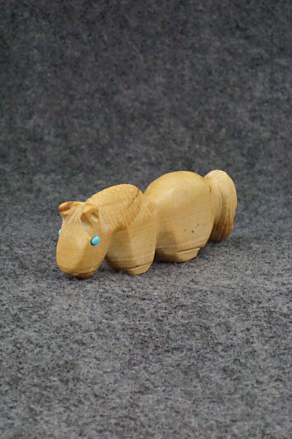Horse Zuni Fetish Carving - Cody Chavez