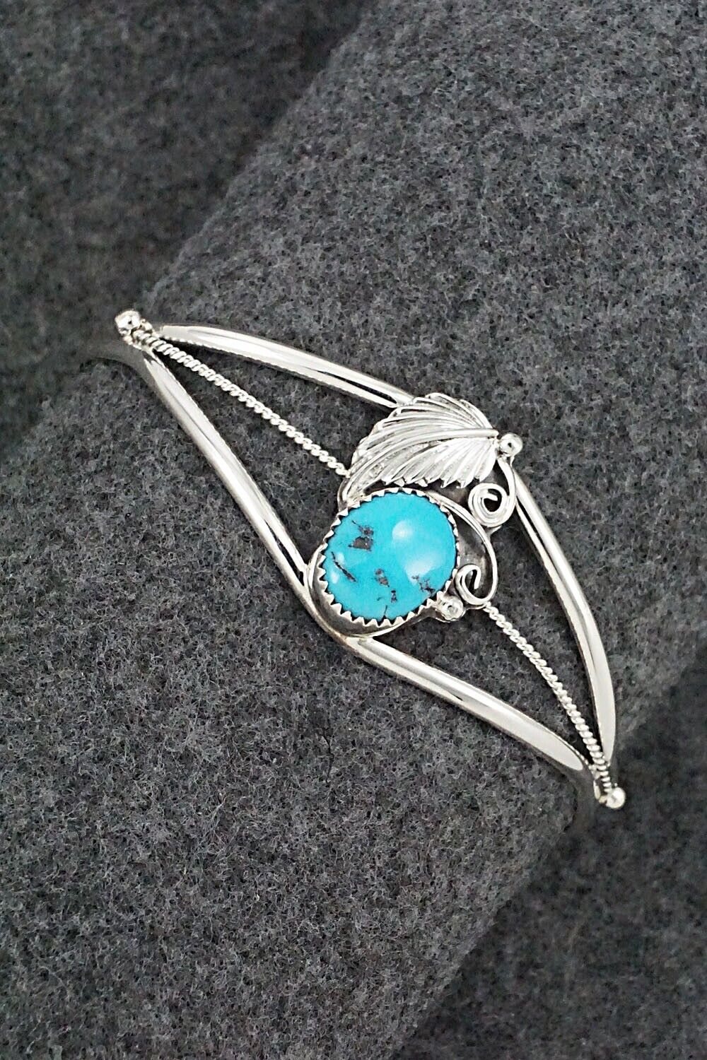 Turquoise & Sterling Silver Bracelet - Judy Largo