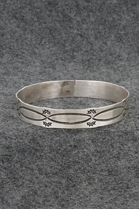 Sterling Silver Bangle Bracelet - Jerry Sandoval
