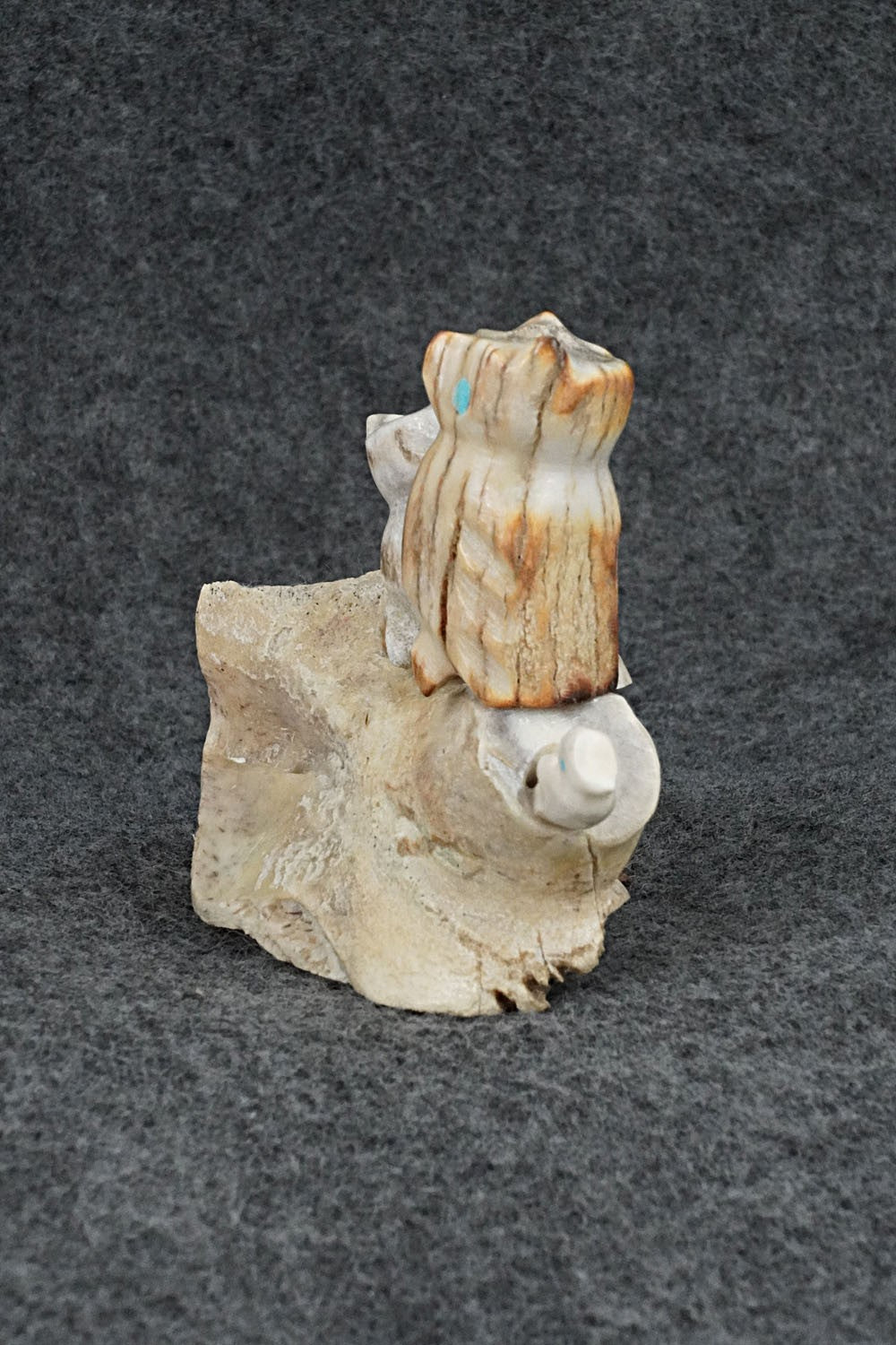 Owls Zuni Fetish Carving - Marvelita Phillips