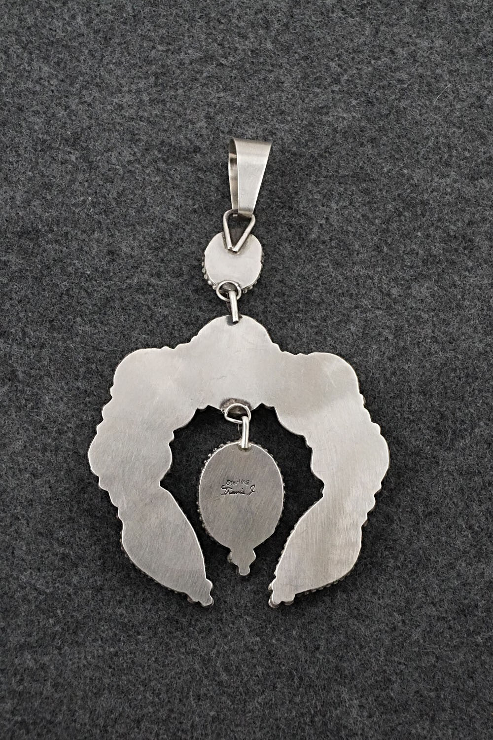 Turquoise & Sterling Silver Pendant - Travis J.