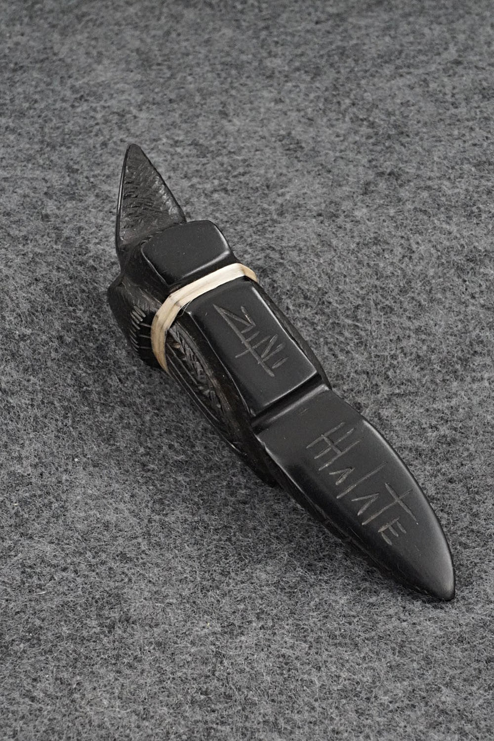 Crow Zuni Fetish Carving - Herb Halate