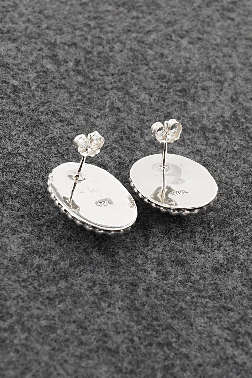 Turquoise & Sterling Silver Earrings - Rita Largo