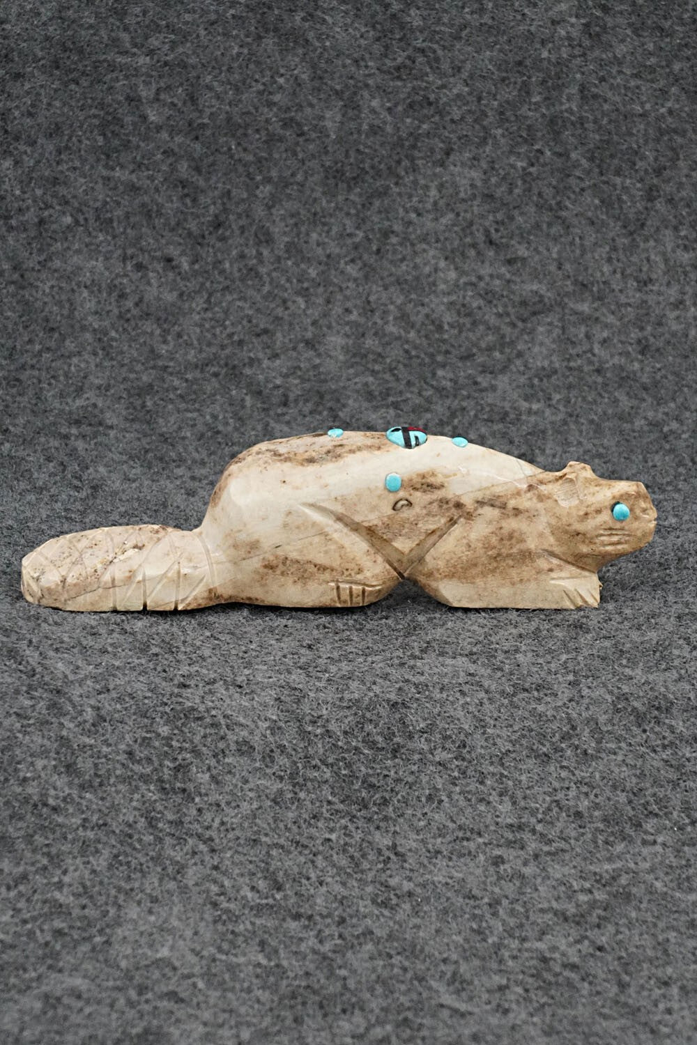 Beaver Zuni Fetish Carving - Danette Laate