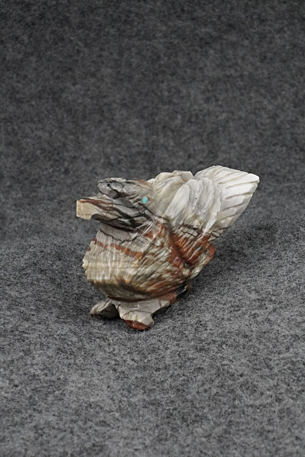 Eagle Zuni Fetish Carving - Douglas Martza