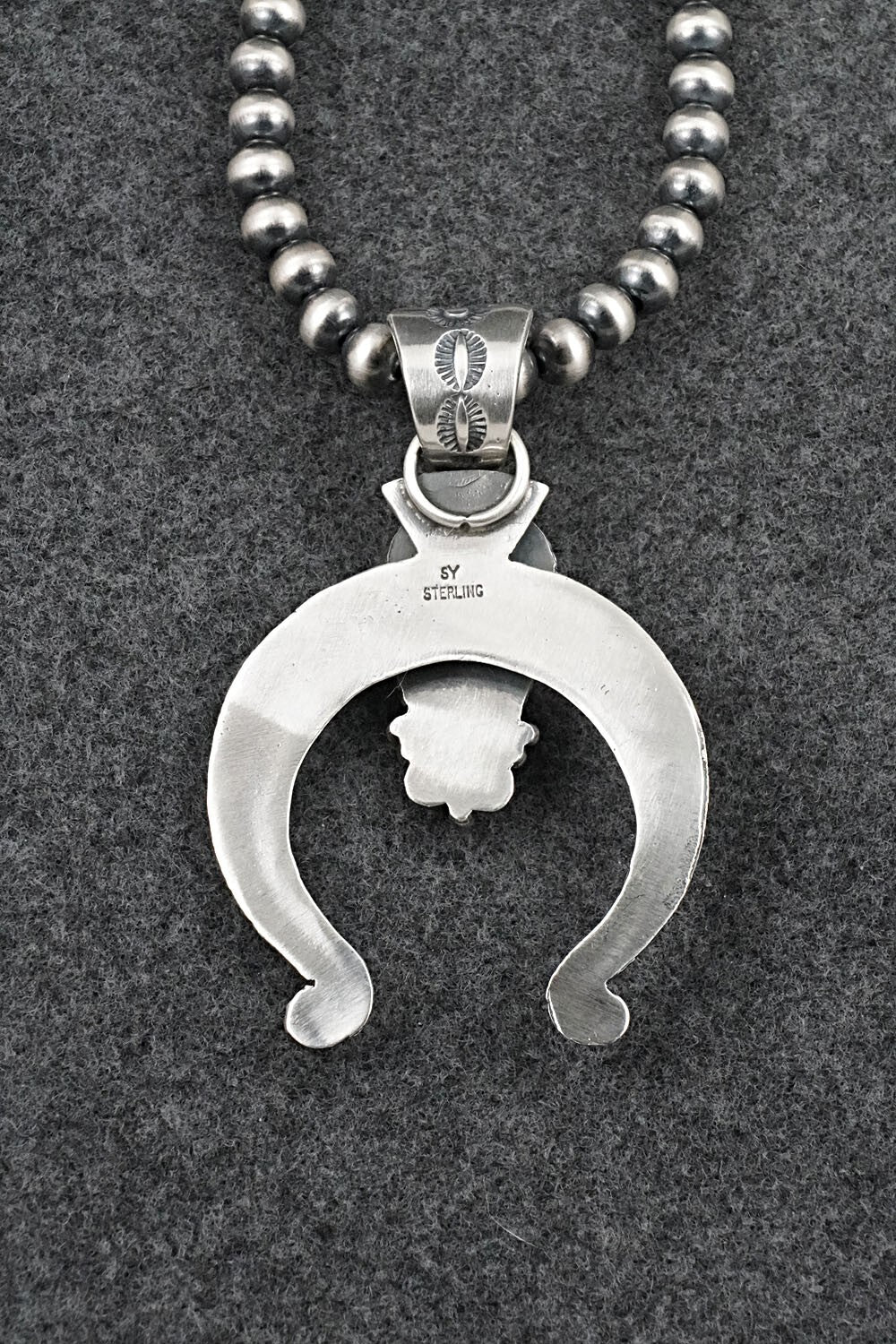 Turquoise & Sterling Silver Necklace - Samuel Yellowhair