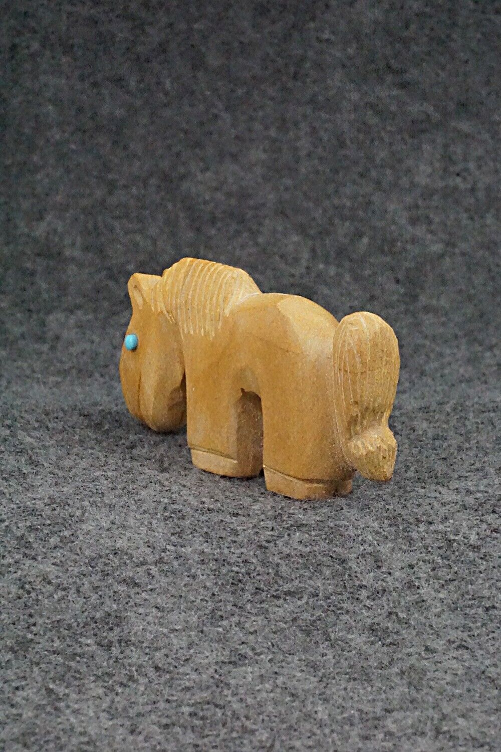 Horse Zuni Fetish Carving - Cody Chavez