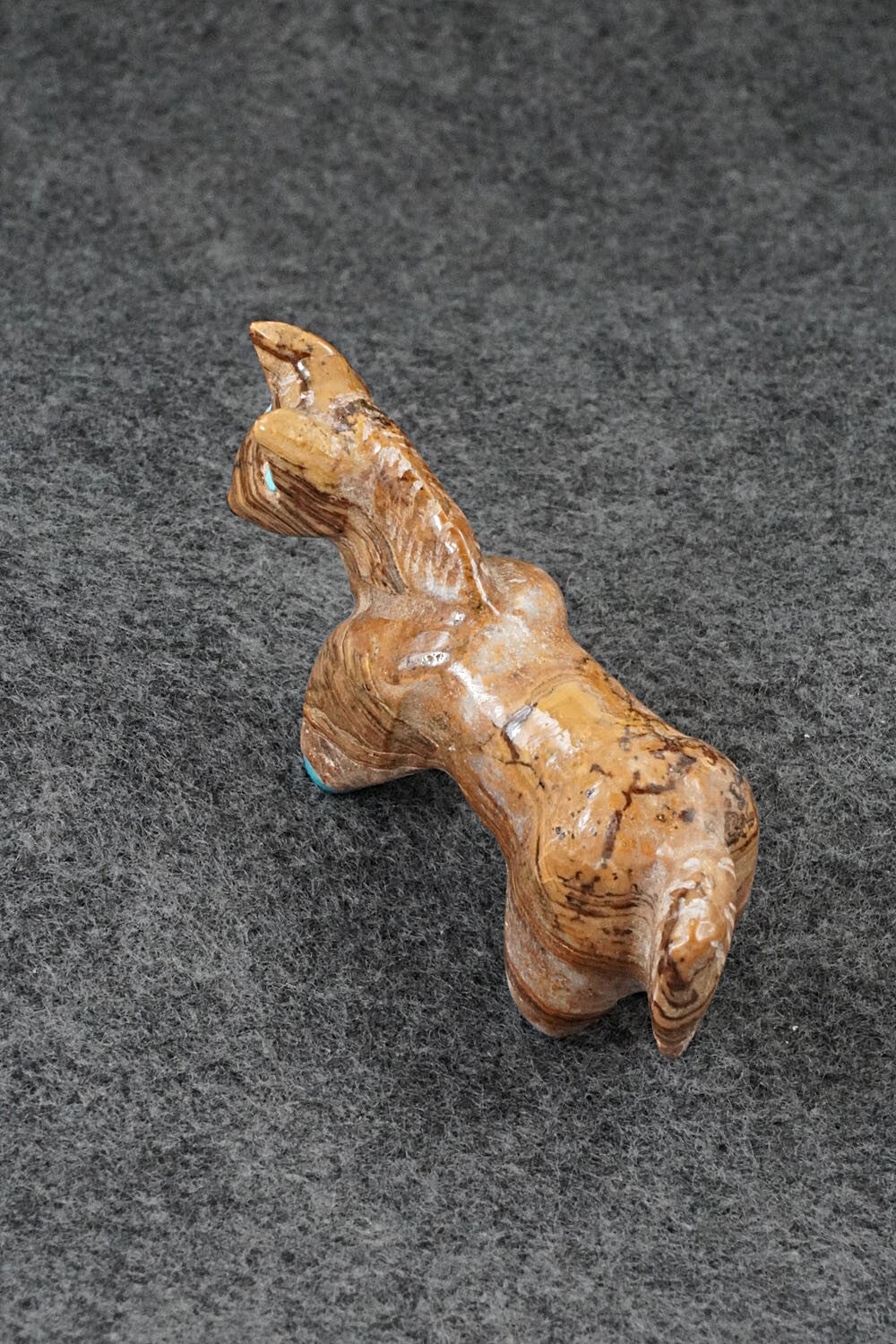 Horse Zuni Fetish Carving - Freddie Leekya