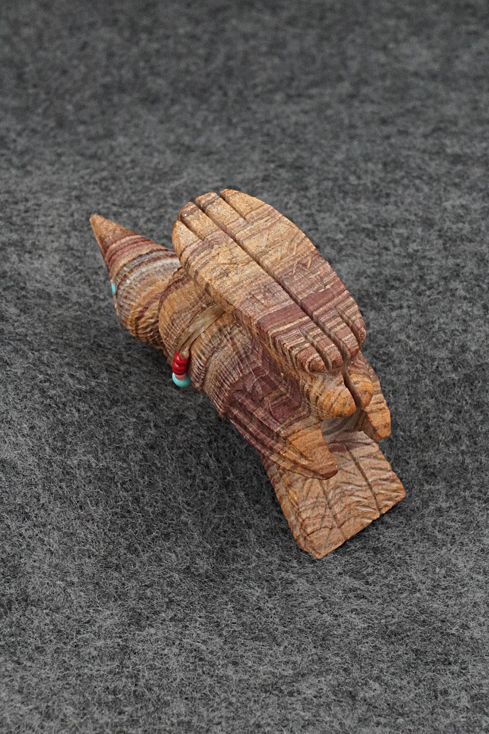 Roadrunner Zuni Fetish Carving - Douglas Martza