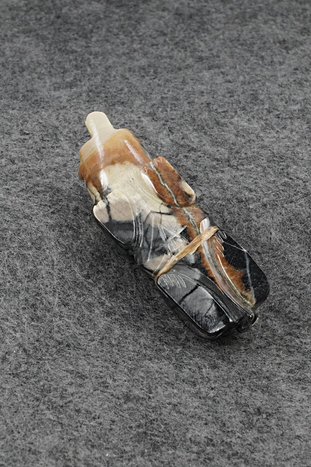 Badger Zuni Fetish Carving - Alex Tsethlikai