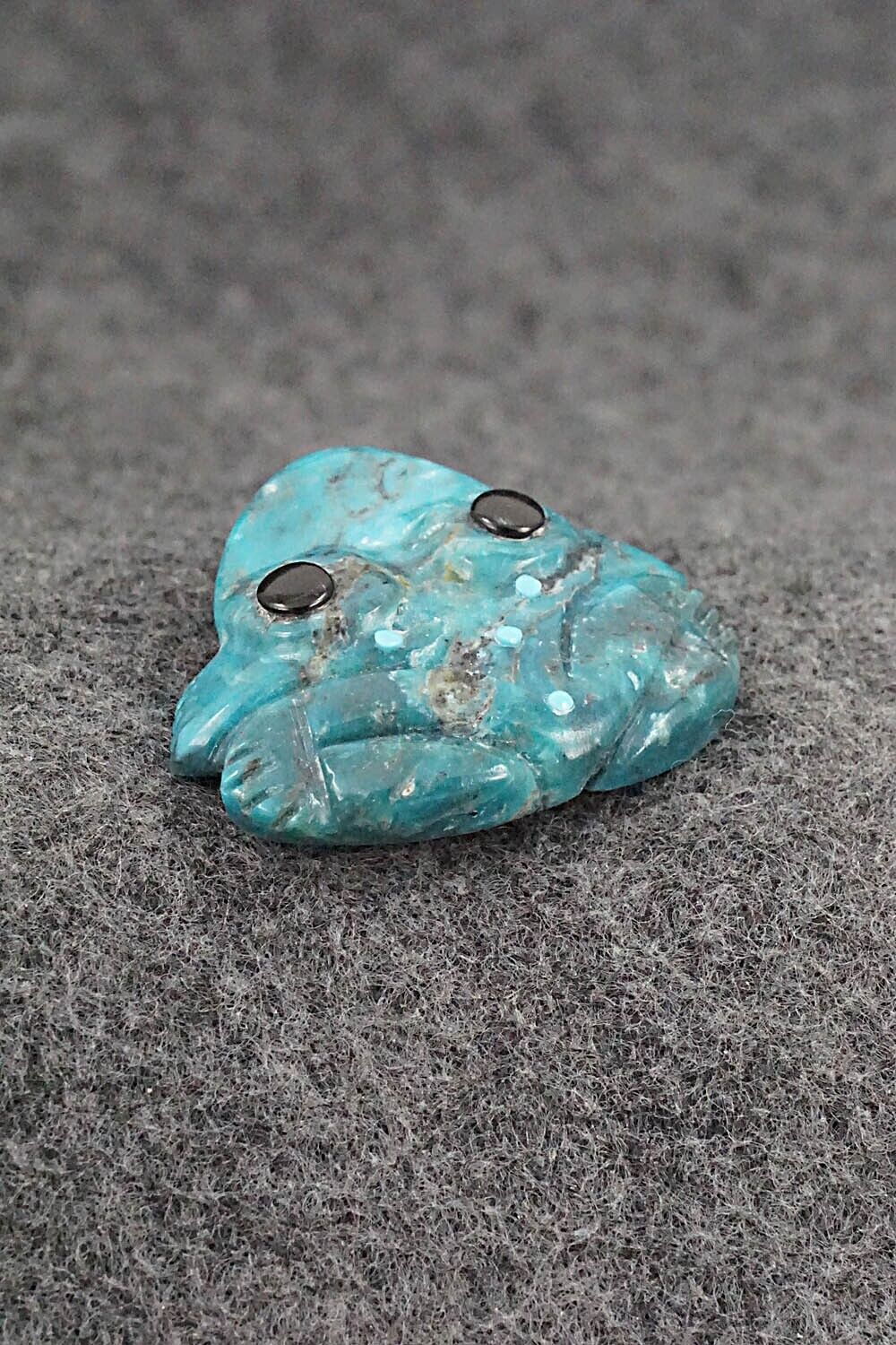 Frog Zuni Fetish Carving - Reynold Lunasee