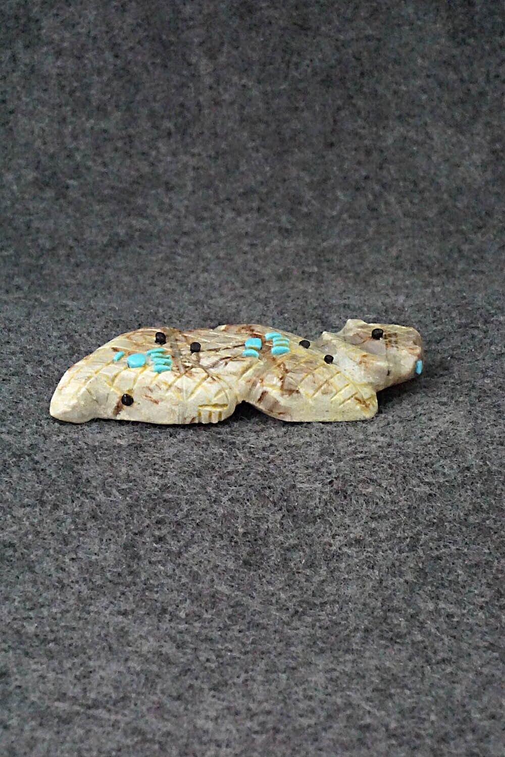 Horned Toad Zuni Fetish Carving - Danette Laate