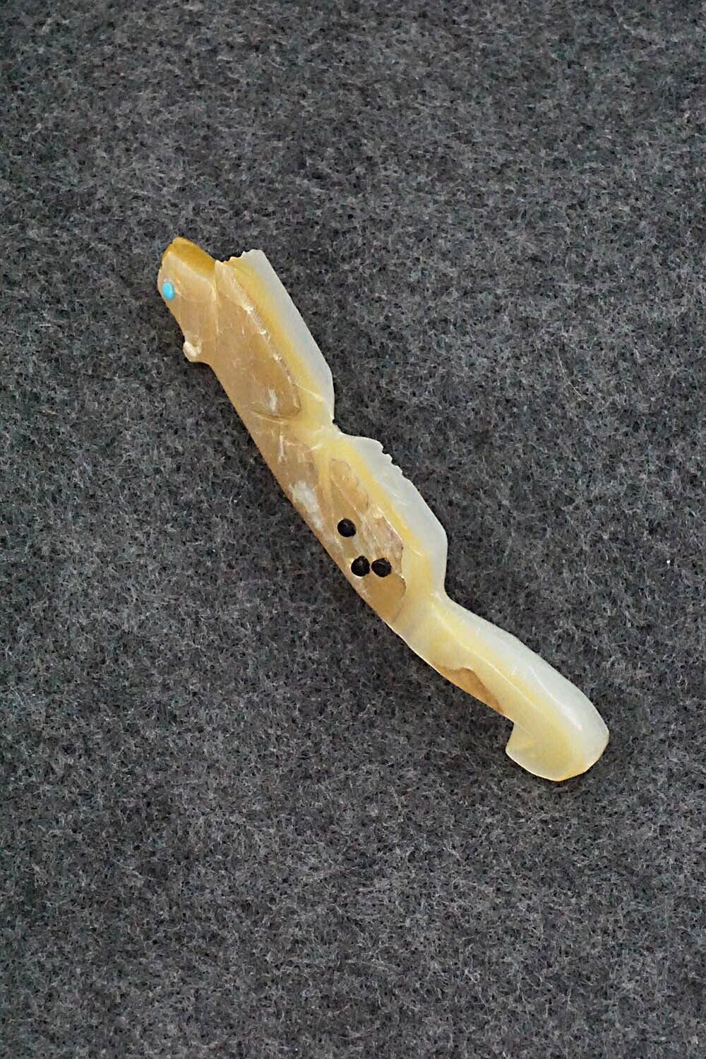 Mountain Lion Zuni Fetish Carving - Danette Laate