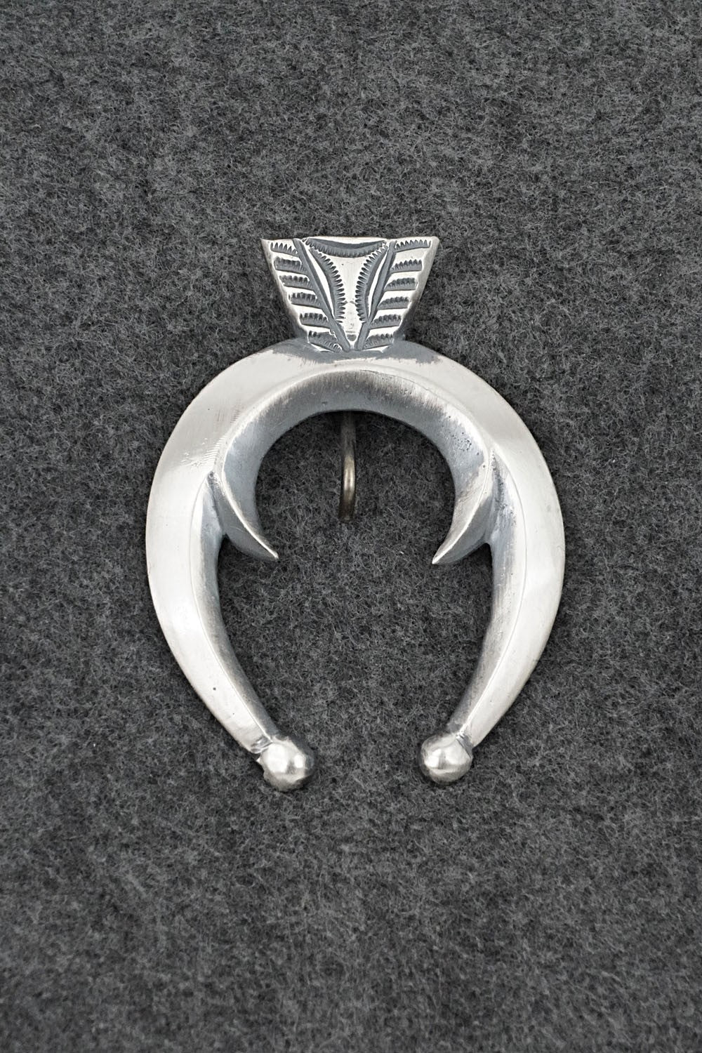 Sterling Silver Naja Pendant - Harrison Bitsue