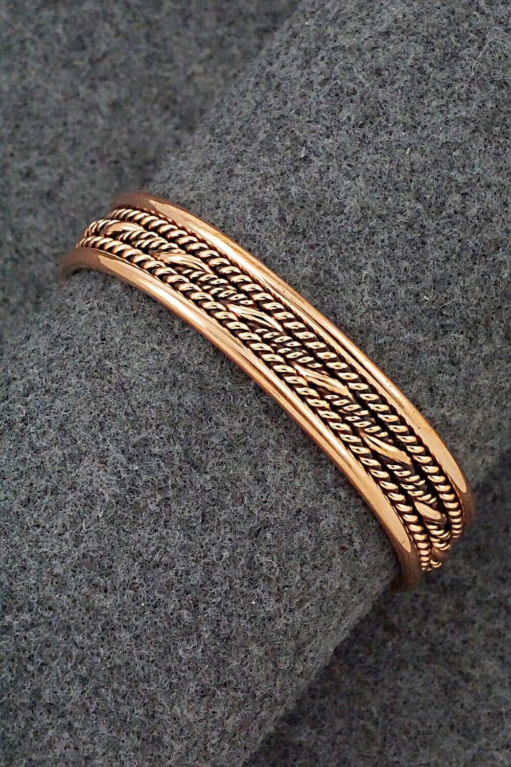 Copper Bracelet - Elaine Tahe