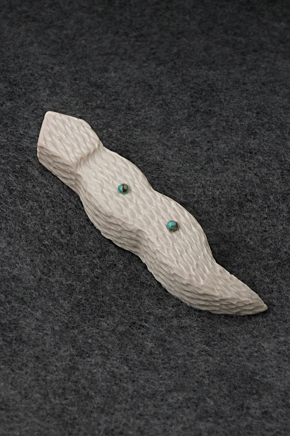 Snake Zuni Fetish Carving - Jesus Espino