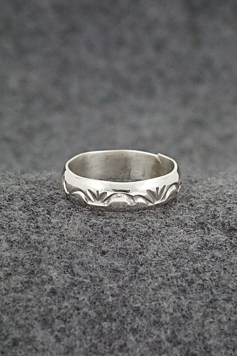 Sterling Silver Ring - Elaine Tahe - Size 9