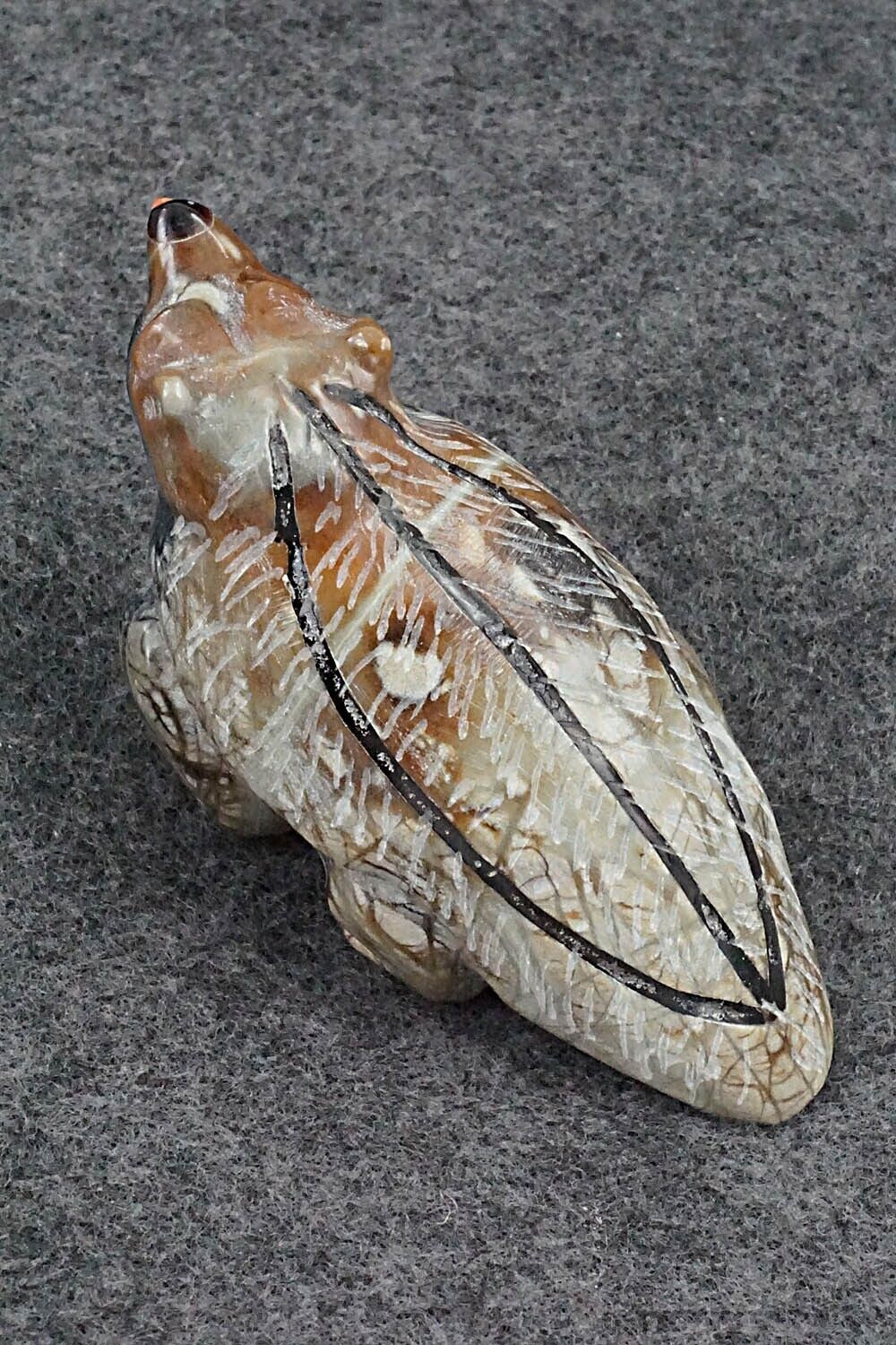 Badger Zuni Fetish Carving - Freddie Leekya