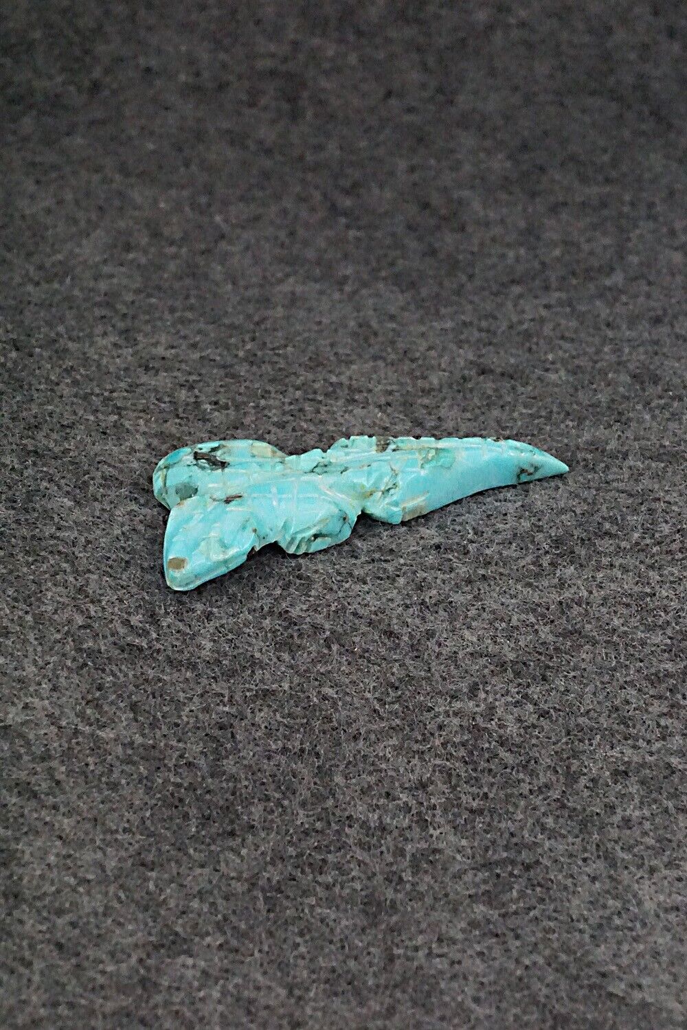 Lizard Zuni Fetish Carving - Danette Laate