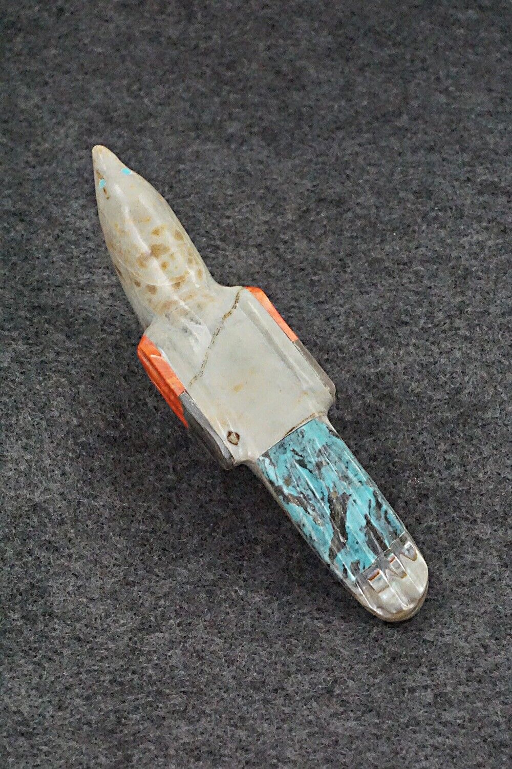 Bird Zuni Fetish Carving - Delvin Leekya