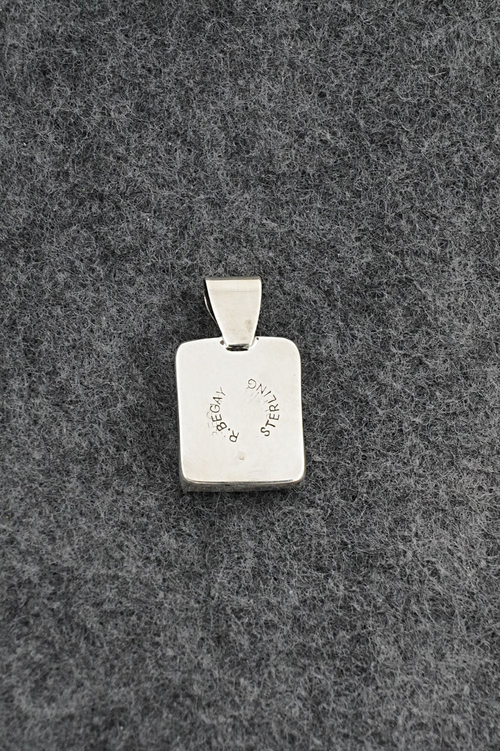 Turquoise & Sterling Silver Pendant - Rena Begay
