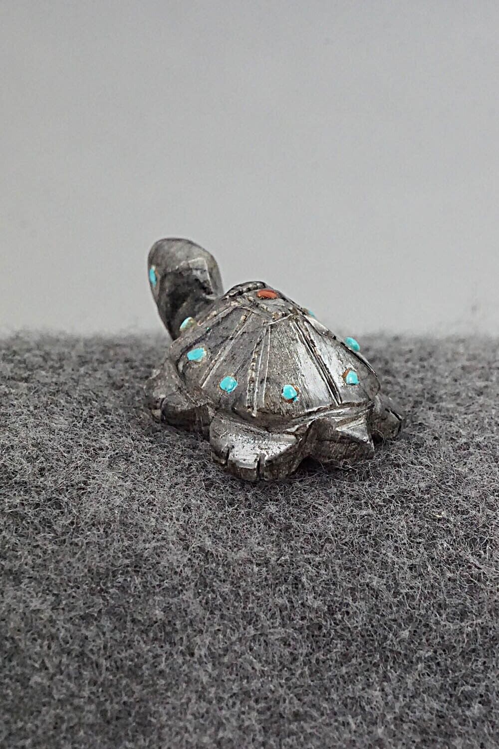 Turtle Zuni Fetish Carving - Carl Etsate
