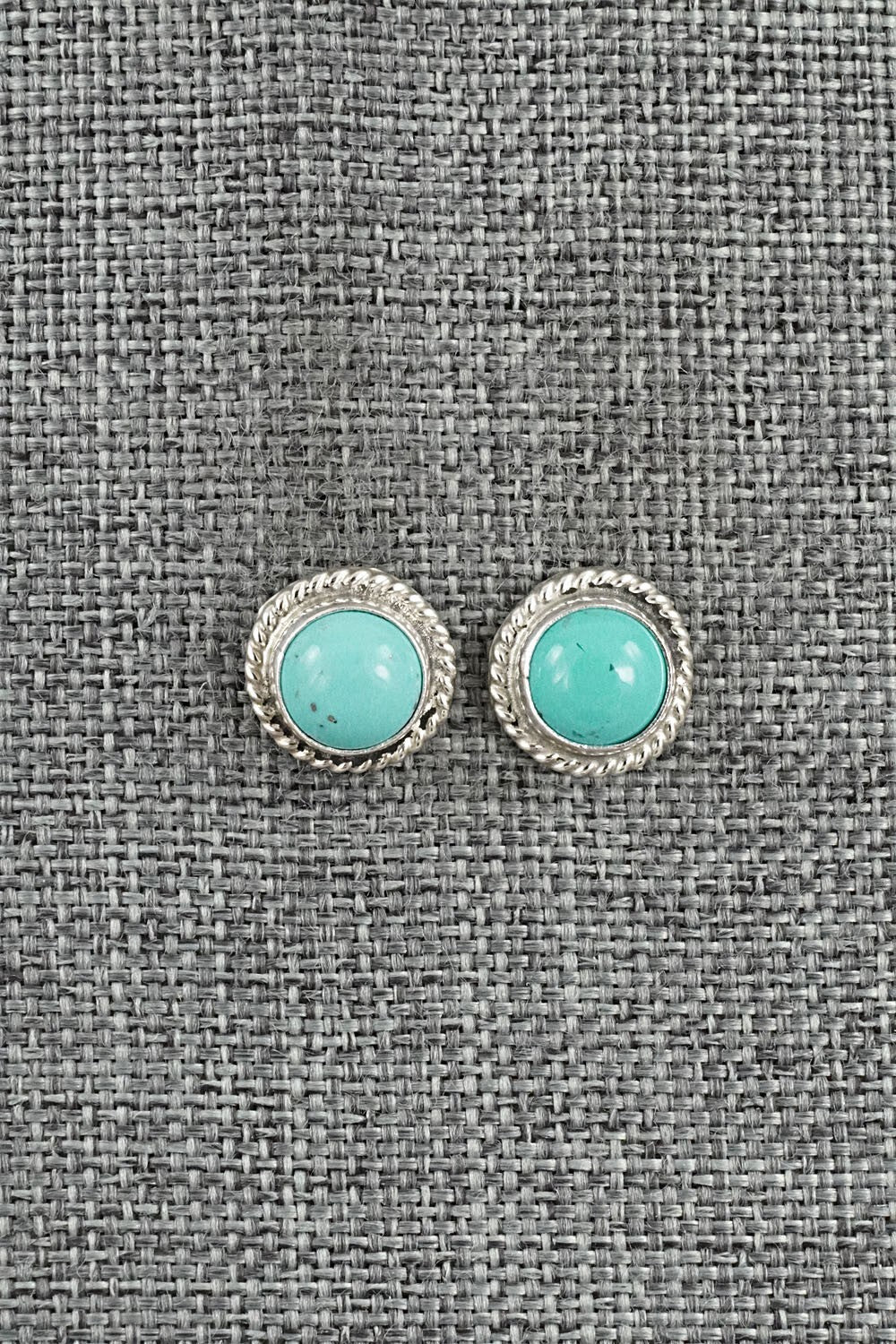 Turquoise & Sterling Silver Earrings - Byron Begay