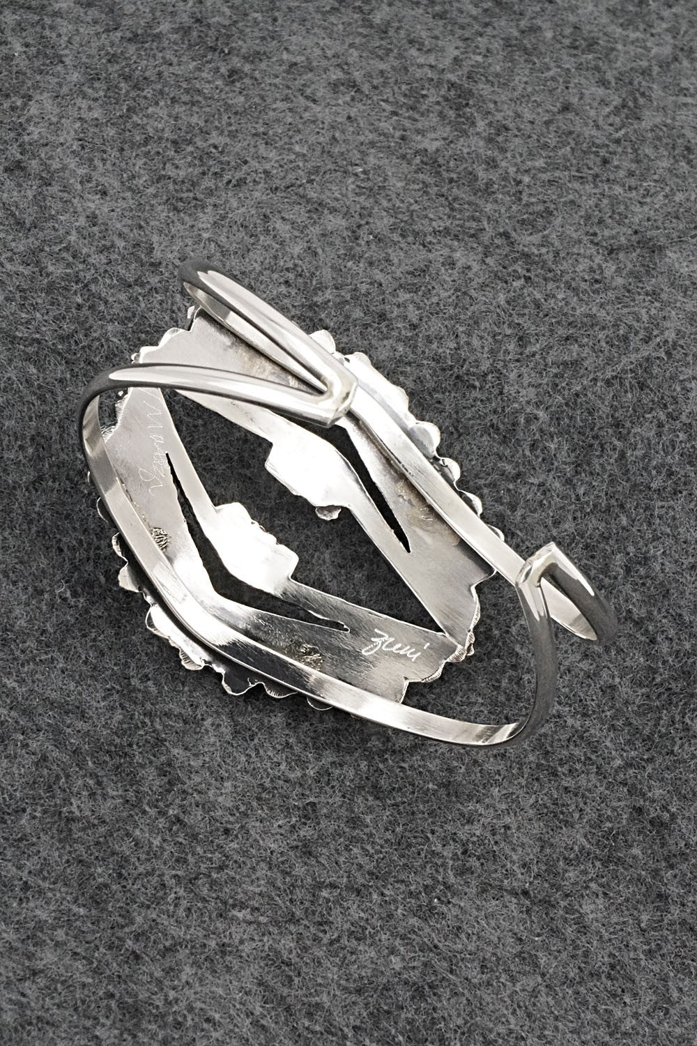 Turquoise & Sterling Silver Bracelet - Veronica Martza