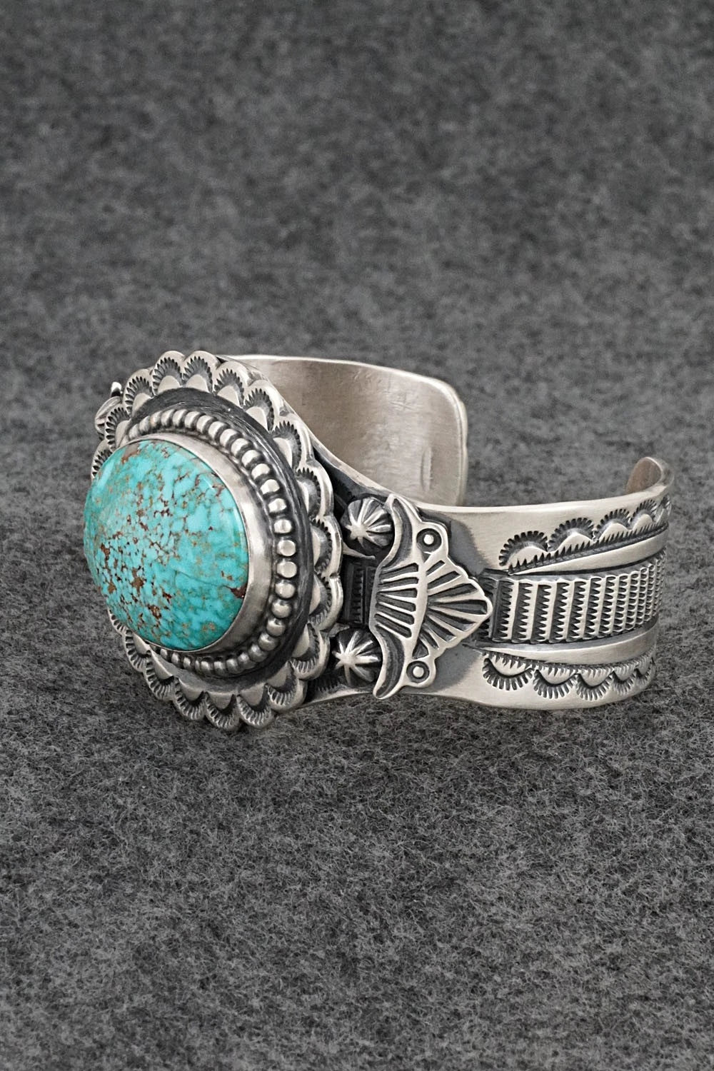 Turquoise & Sterling Silver Bracelet - Randy Boyd