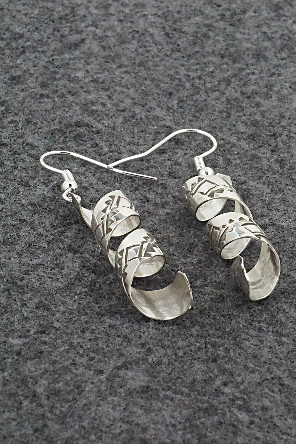 Sterling Silver Hoop Earrings - Florence Tahe