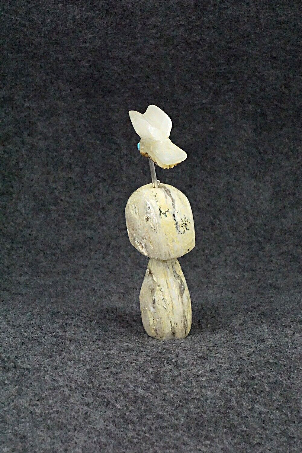 Hummingbird Zuni Fetish Carving - Cody Chavez