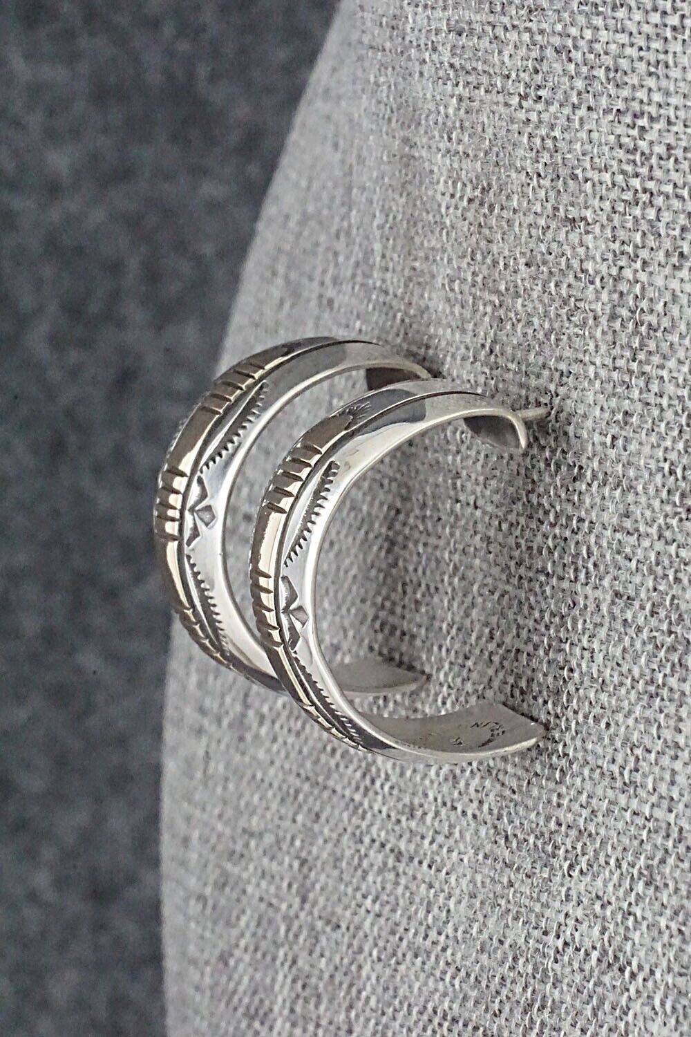 Sterling Silver & Gold Fill Hoop Earrings - Bruce Morgan