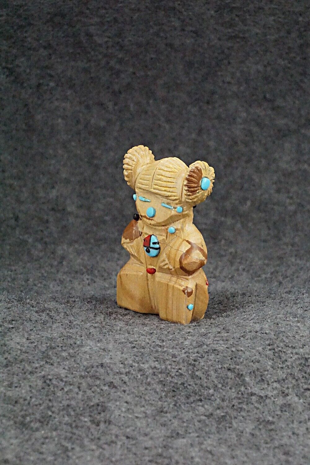 Corn Maiden Zuni Fetish Carving - Danette Laate