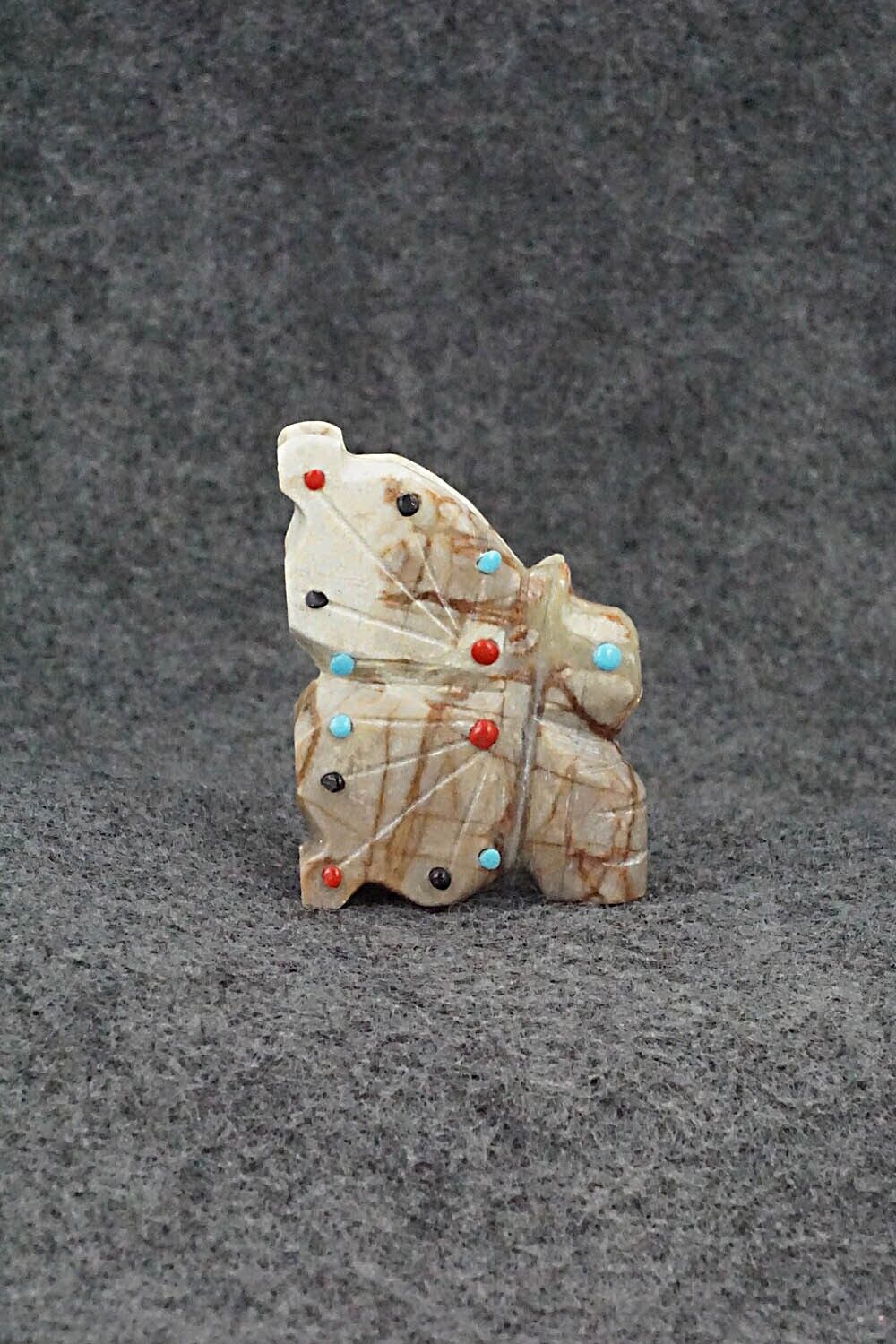 Butterfly Zuni Fetish Carving - Danette Laate