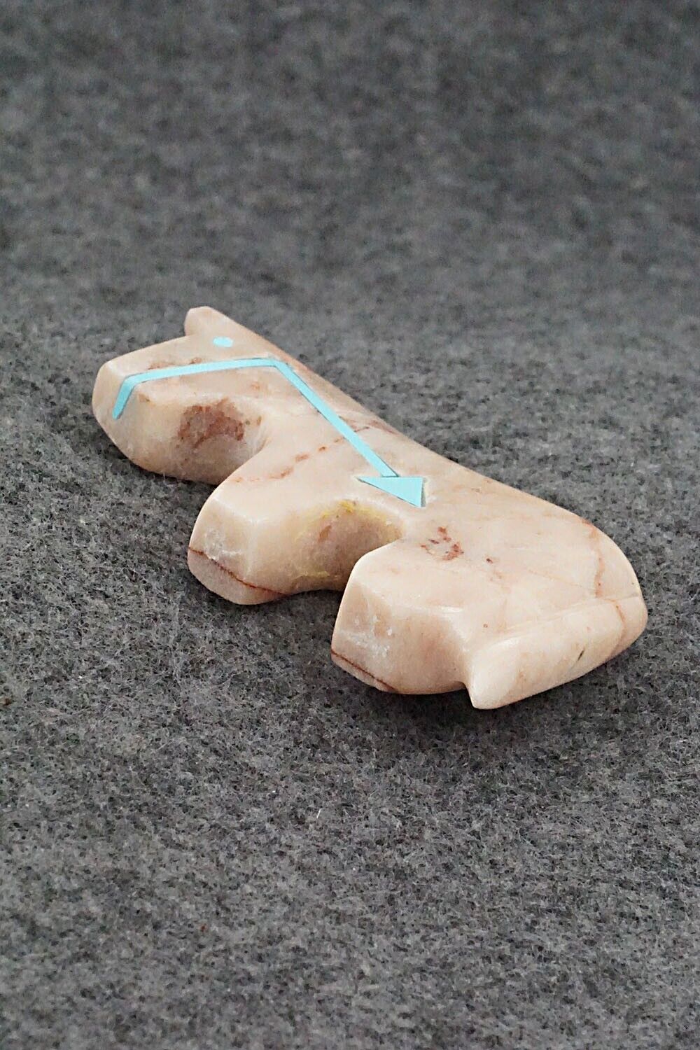 Horse Zuni Fetish Carving - Bernard Laiwakete