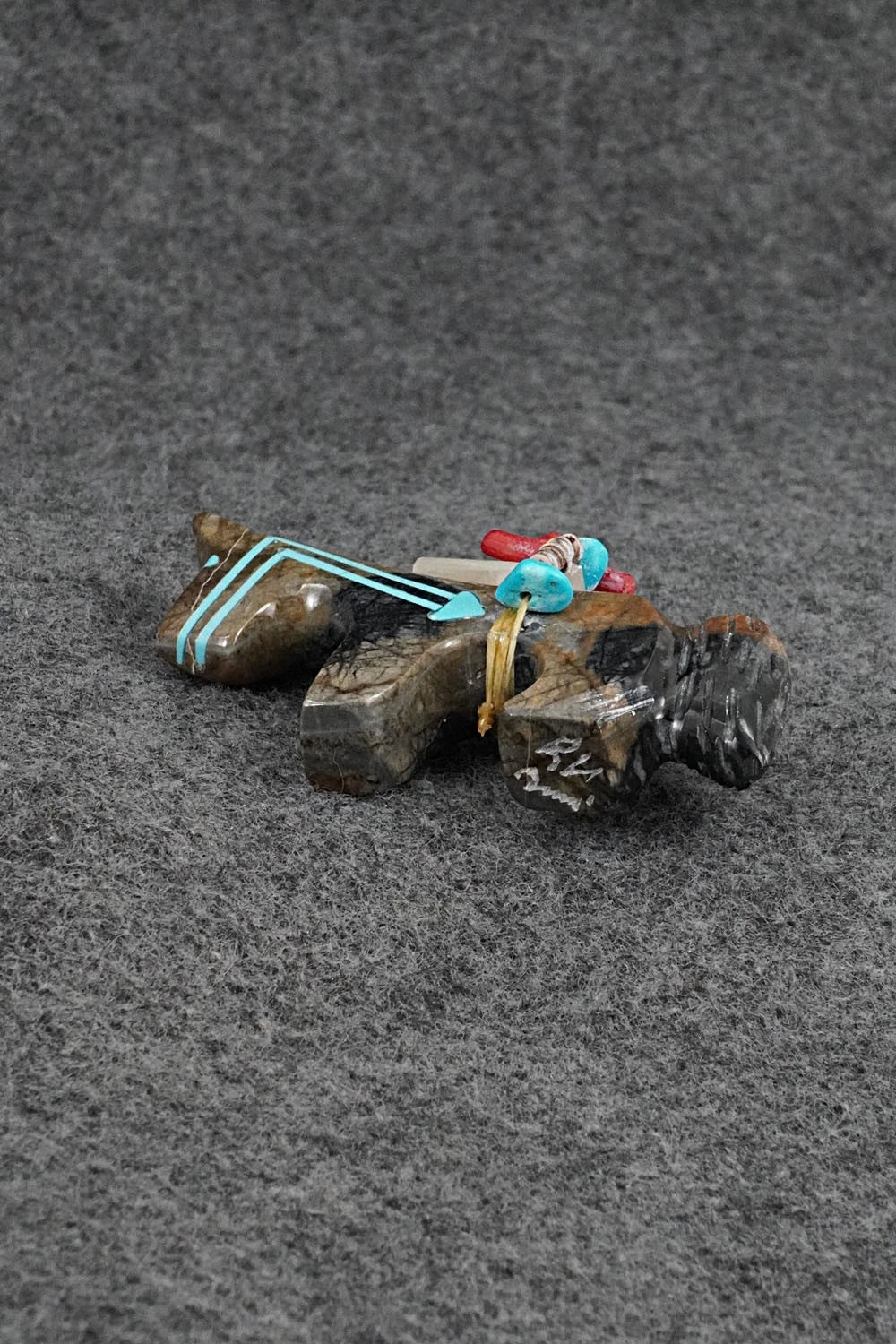 Horse Zuni Fetish Carving - Rodney Laiwakete