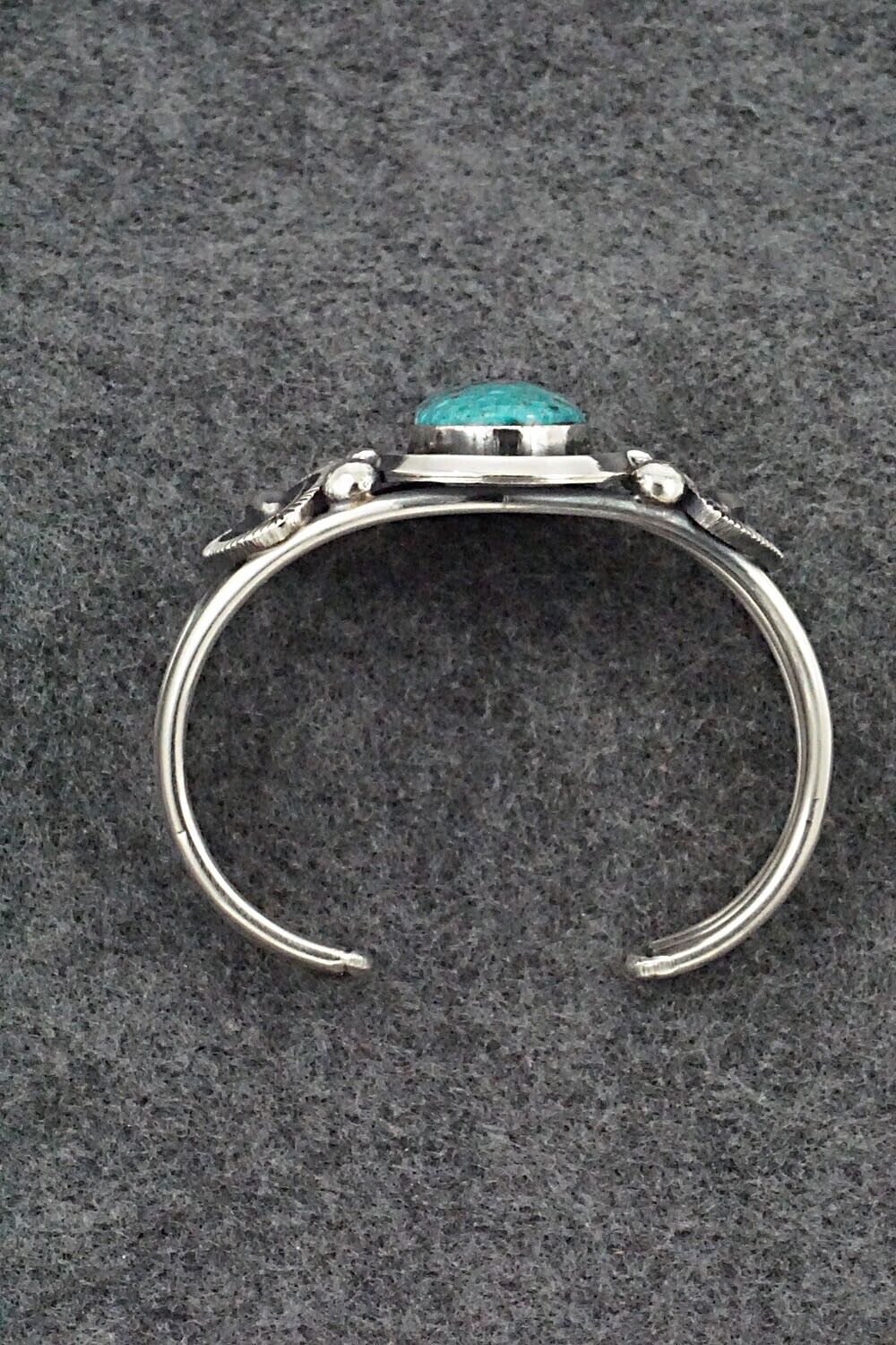 Turquoise & Sterling Silver Bracelet - Leon Martinez