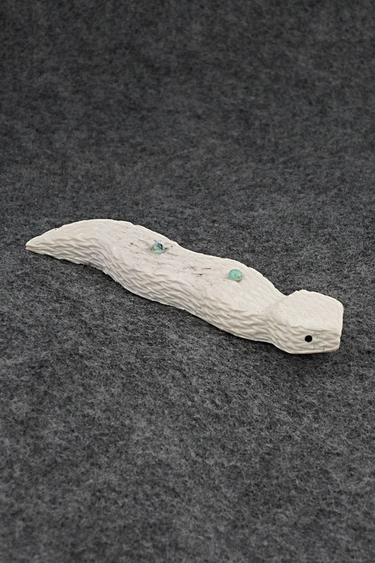 Snake Zuni Fetish Carving - Jesus Espino