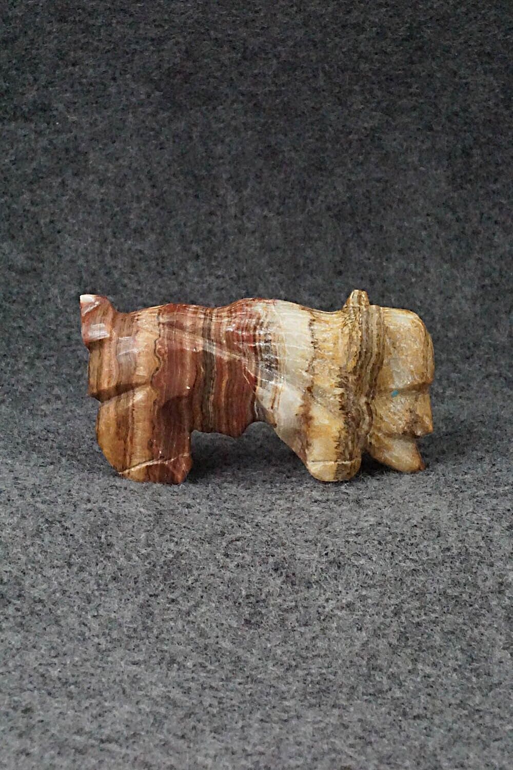 Buffalo Zuni Fetish Carving - Tony Mackel