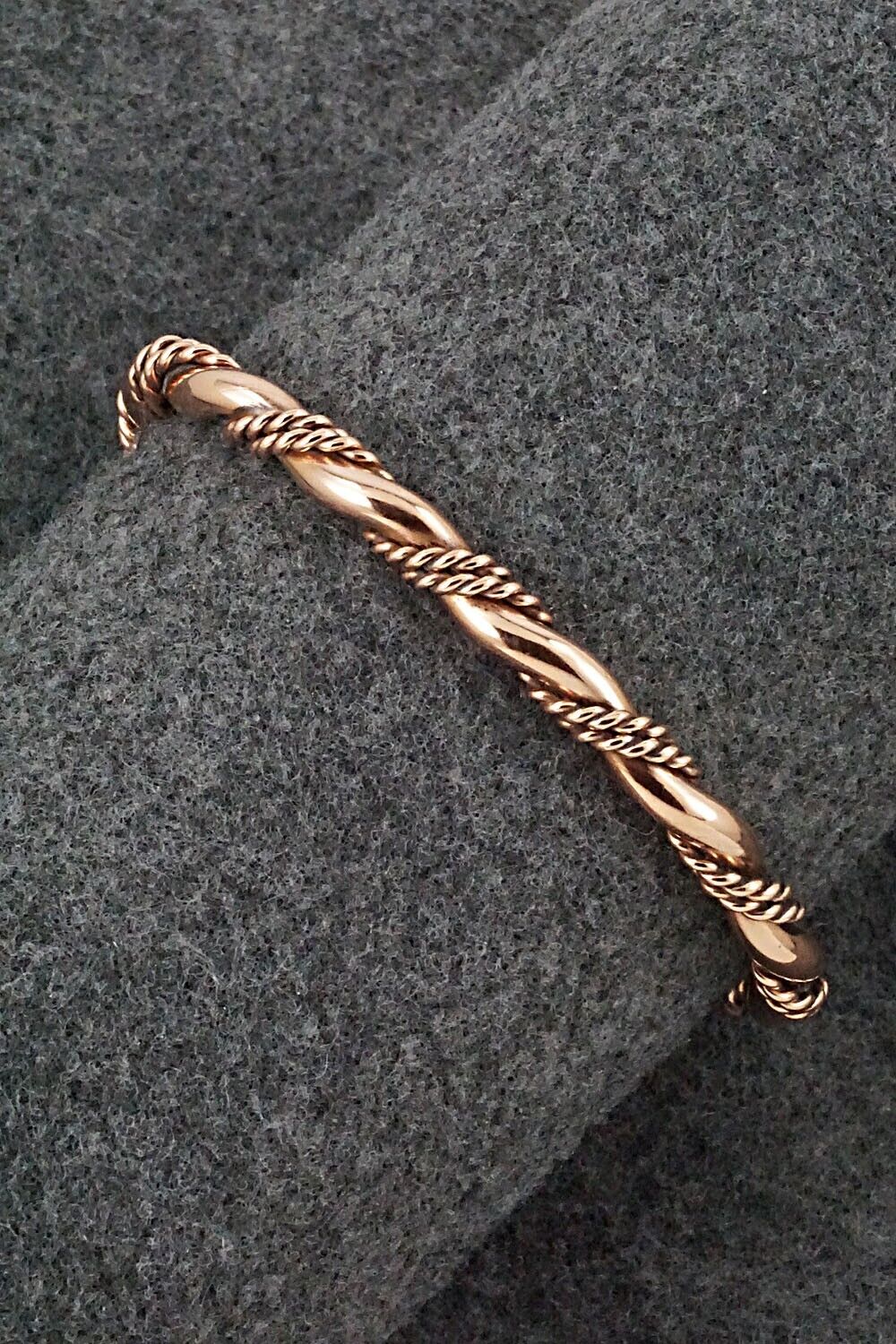 Copper Bracelet - Elaine Tahe